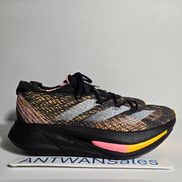 Adidas Adizero Prime X 2 Strung Shoes Black D0267 Mens 11.5/ Womens 12.5 $300